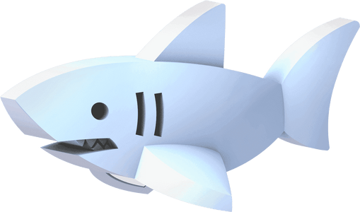 HALFTOYS® WHITE SHARK - JollyPlaystore